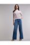 Ribbed Top with High Neck and Long Sleeves - 2