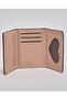 Black Women's Embroidered Tri-Fold Wallet - 5