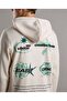 Printed Hoodie with Long Sleeves - 5