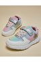 Multi GIrl Color Block Velcro Shoes - 5