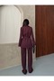 Blazer, Checked Jacket, Pants Suit, and a Thin Belt That Ties at the Waist - 6