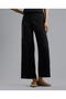 Solid Knit Pants with Elastic Waist - 2