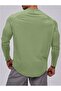 Men's Running Sports Raglan Oval Cut Long Sleeve Cotton Combed T-Shirt - 4