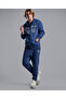 Typography Print Hooded Jacket with Zipper Closure - 3