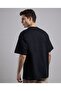 Typography Print T-Shirt with Crew Neck and Short Sleeves - 4