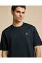 Logo Detail Active T-Shirt with Crew Neck and Short Sleeves - 5