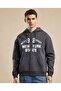 Printed Hooded Jacket with Zipper Closure