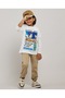 Sonic The Hedgehog Printed T-Shirt with Crew Neck & Long Sleeves