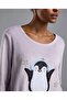 Appliqued Nightdress with Long Sleeves - 5