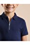 Textured Polo T-Shirt with Short Sleeves - 5