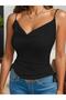 Women's Strappy Degaje Collar Side Gathered Sandy Blouse - 4
