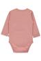 Organic Interlock Long Sleeve Body Age (Organic Cupcakes) Dried Rose - 2