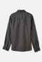 Men's Navy Blue Jacquard Regular Fit Lyocell Long Sleeve Shirt - 5