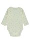 Organic Interlock Long Sleeve Body Age (Organic Cute Bear) Ecru - 2