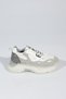 80157 Women's Lace-Up Thick Sole Sports Shoes