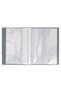 PP A4 folder with elastic, 20 protective sheets, gray SF090 - 3