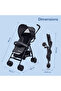 Eco Lite Stroller - Graphite - 8