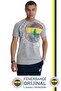 Original Licensed 6 Colors Logo Gray Tribune T-Shirt