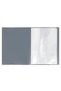 PP A4 folder with elastic, 20 protective sheets, gray SF090 - 2