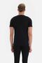 6030V6250 Men's Short Sleeve V-Neck Thermal Underwear Suit-Black - 2
