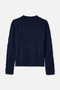 Women's Burgundy Loose Fit Knitted Crew Neck Sweater - 5