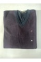 Yamak Knitwear Steel Knit Wool V-Neck Patterned Sweater - 2