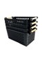 Set of 4 Multi-Purpose Organizer Black Basket, Plastic Handle, Wardrobe Drawer Organizer Basket - 3