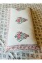 Heritage Block Print 100% Cotton Percale Bedsheet with 2 Pillowcases - 3
