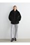 Lcw Vision Stand Collar Women's Fur Coat - 3