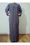 Robadan Long Sleeve 100% Viscose Pressed Floral Mother Dress, Prayer Dress, Hijab Dress - 3