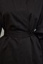 Moon Trench Coat Black - 7
