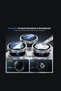 Apple iPhone 17 Pro Max Lens Metal Camera Lens Protector Silver Silver Color - 6