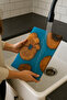 Olive Wood and Blue Epoxy Presentation Board – Handmade, Natural Wood Serving Board, 40X25 cm - 4