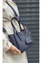 Women's New Season 3-Compartment Luxury Soft Leather Adjustable Crisscross-Strap Stylish Shoulder Bag - 3