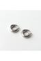 Beryl Gray Steel Earring |   Steel Earrings - 2