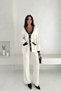 Oversize Pocket Detailed Knitwear Bottom-Top Set Aw25Au0022 - 7