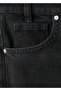 Mid-Waist Cross-Waist Wide-Leg Jeans - 6