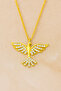 قلادة العنقاء المطلية بالذهب - 3