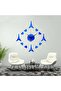 Decorative Wall Clock - Eiffel Tower Acrylic Mirror, 40 cm - 2