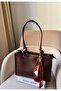 Women's Shawl Detail Accessory Detailed Shoulder Bag - 3