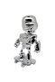 Stumble Guys 3'lü Mini Figür Seri 4 - Abducted Guy - Corn - Silver Skeleton - 3