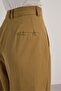 Women's Oil Green Premium Palazzo Pantalon 30016 - 4