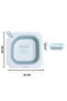 - Baby Foldable Face Wash Basin Compact Design -Grey - 3
