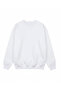 Women's Oversize Circular Neck 3-Ply Basic Sweatshirt - 3