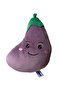 Plush Eggplant Figured Pillow 25 cm