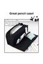 Panda Kawaii Black Color Multi-Compartment Large Capacity Pen Holder Pencil Case Makeup Bag - 2