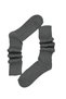 Slouch Oversize Cotton Women's Aerobic Sports Pilates Gray Dusty Socks - 5