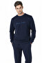 Men's Crew Neck 3 Thread Home Wear Tracksuit Set Vr..P25C.25Y.61..15.Y01 - 4