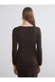 Lcwaikiki Classic Brown Crew Neck Women's Knitwear Sweater - 3