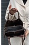 Justpolo Original Women's Soft Leather 3 Compartment Hand and Shoulder Bag - 6
